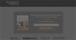 Desktop Screenshot of drummersresource.com
